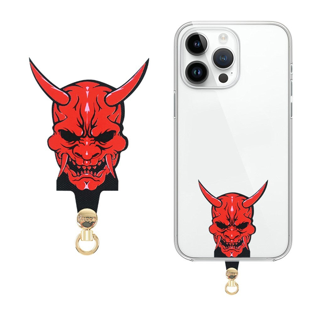 Insert Plate for Mobile Strap - Cartoon Design - Devil