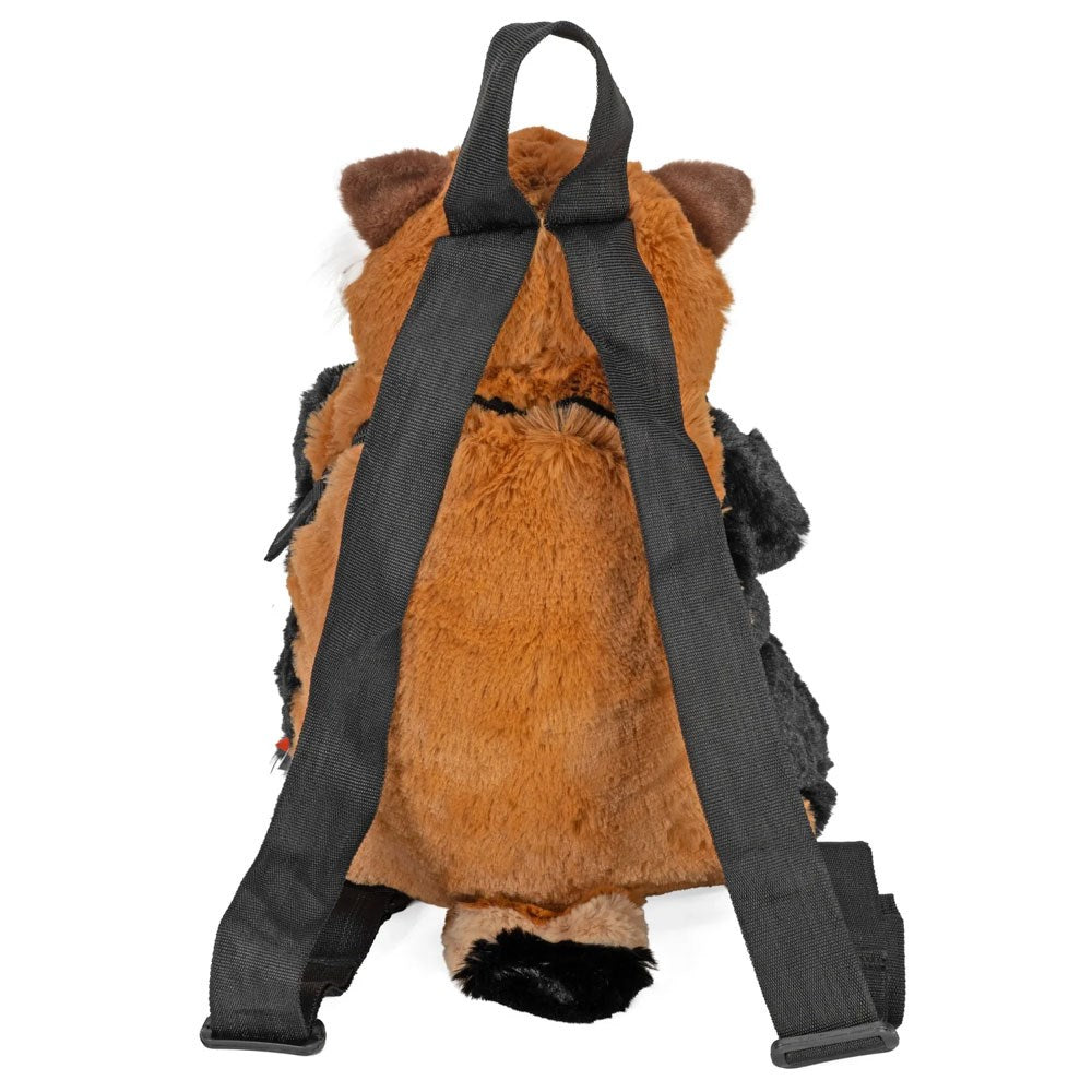 Wild Republic Teddy Backpack for Kids - Red Panda