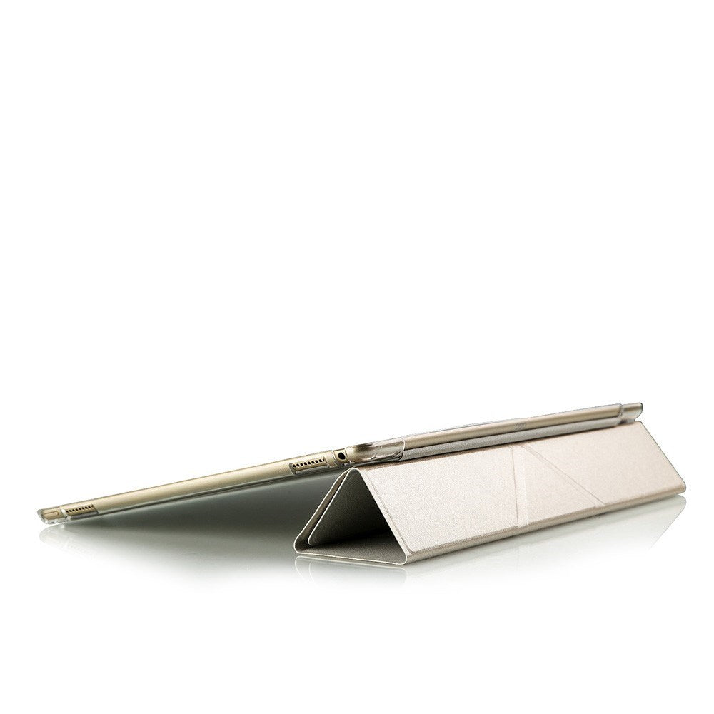 iPad Pro 12.9" (2015) Origami Smart Artificial Leather Flip Case - Gold