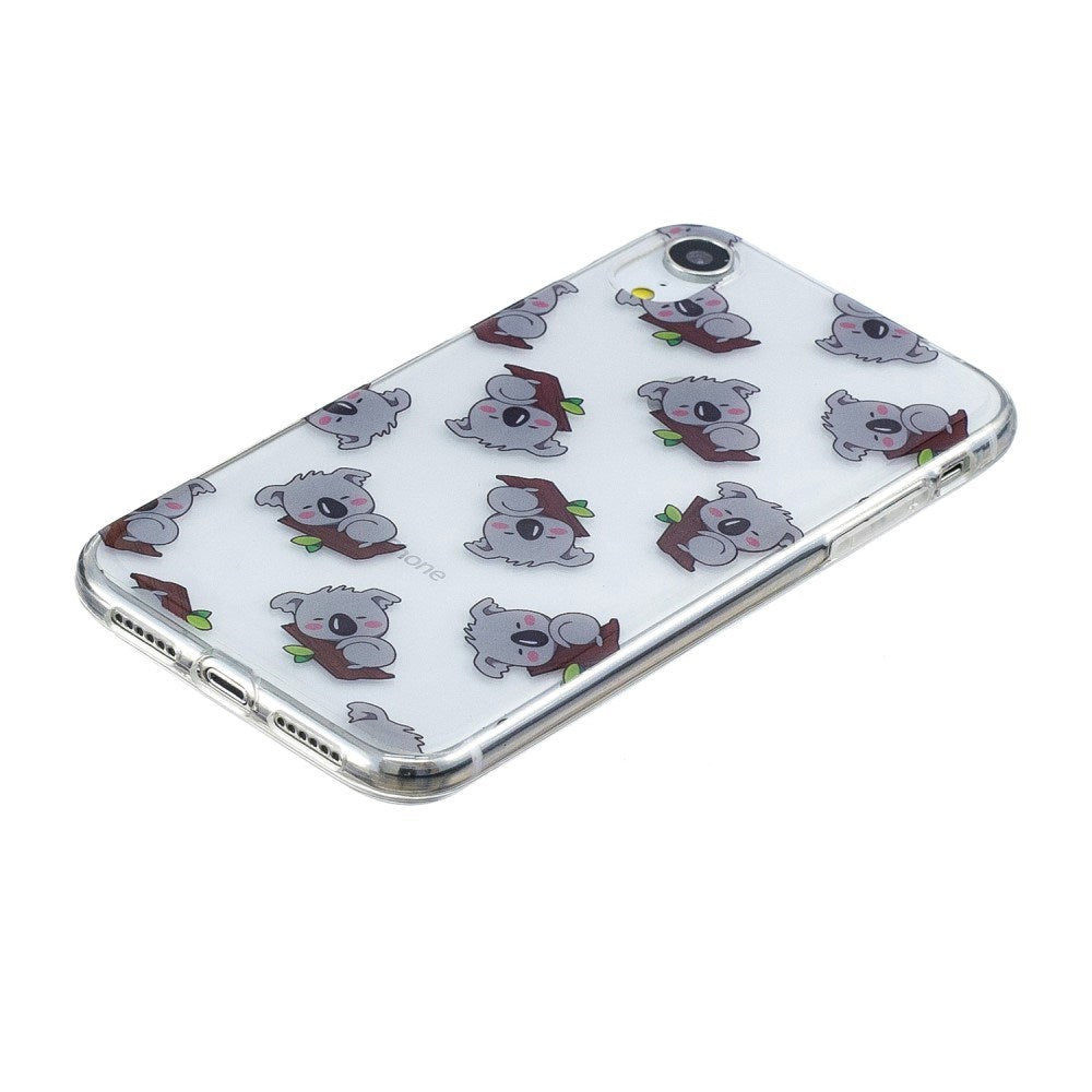 EIDERWOOD iPhone XR Flexible Plastic Case with Design - Koala