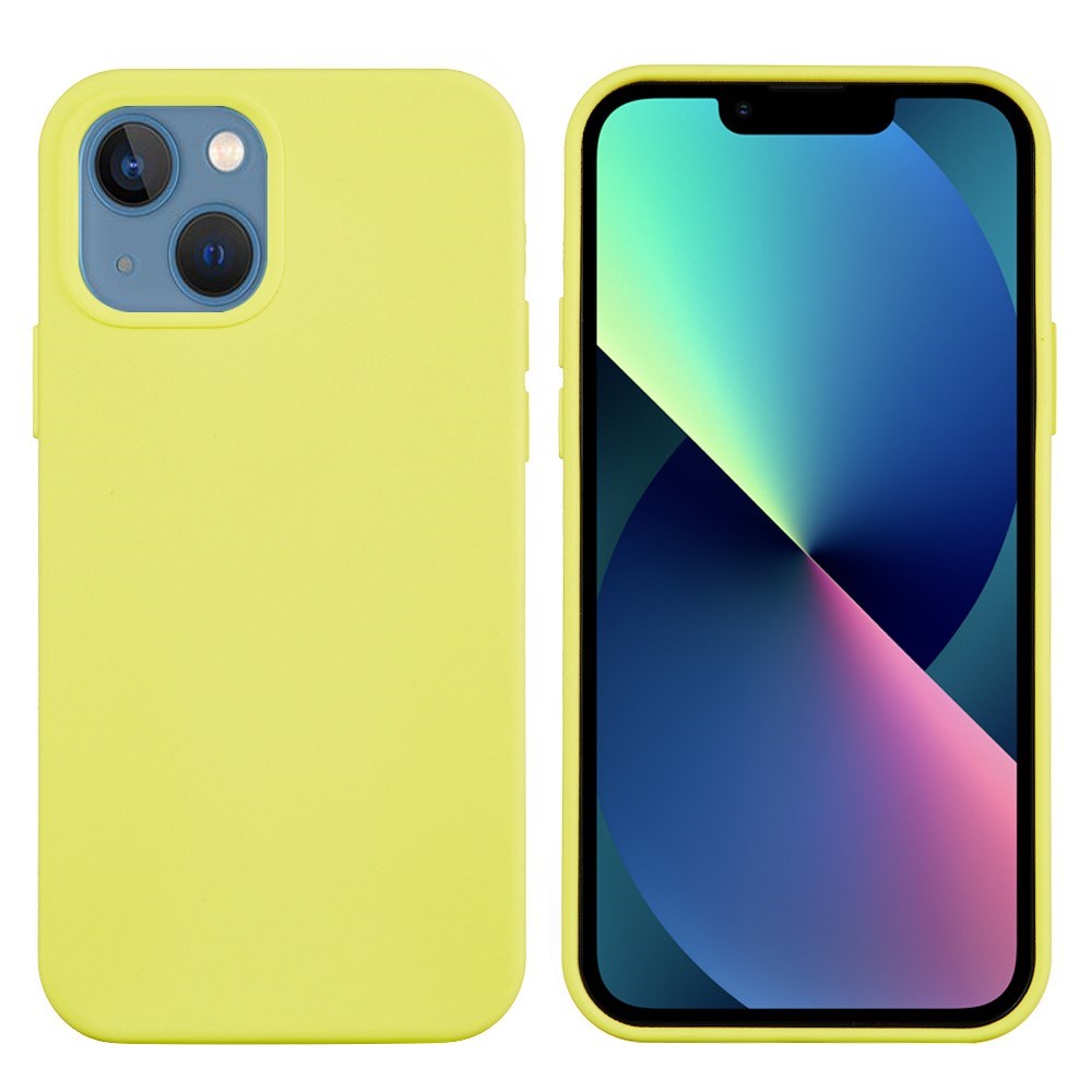 EIDERWOOD iPhone 13 Lined Silicone Case - Yellow