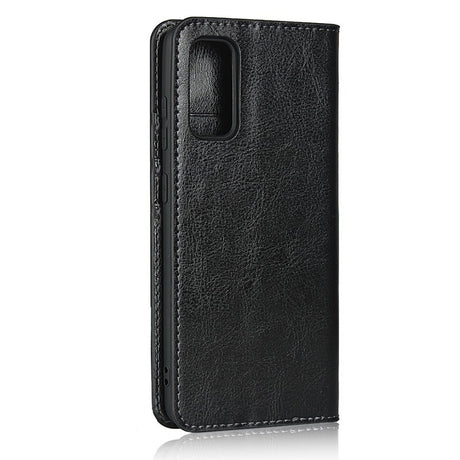 EIDERWOOD Samsung Galaxy S20 Faux Leather Flip Case with Cardholder & Stand Function - Black