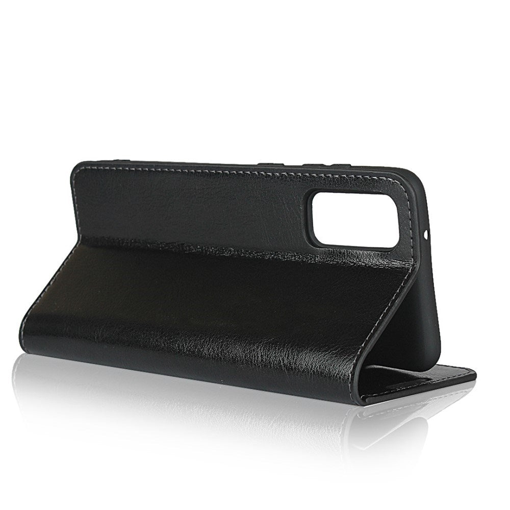 EIDERWOOD Samsung Galaxy S20 Faux Leather Flip Case with Cardholder & Stand Function - Black