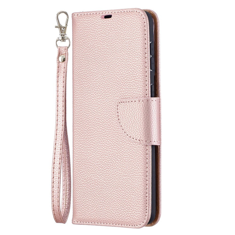 EIDERWOOD Samsung Galaxy S21+ (Plus) Faux Leather Flip Case with Cardholder & Stand Function - Rose Gold