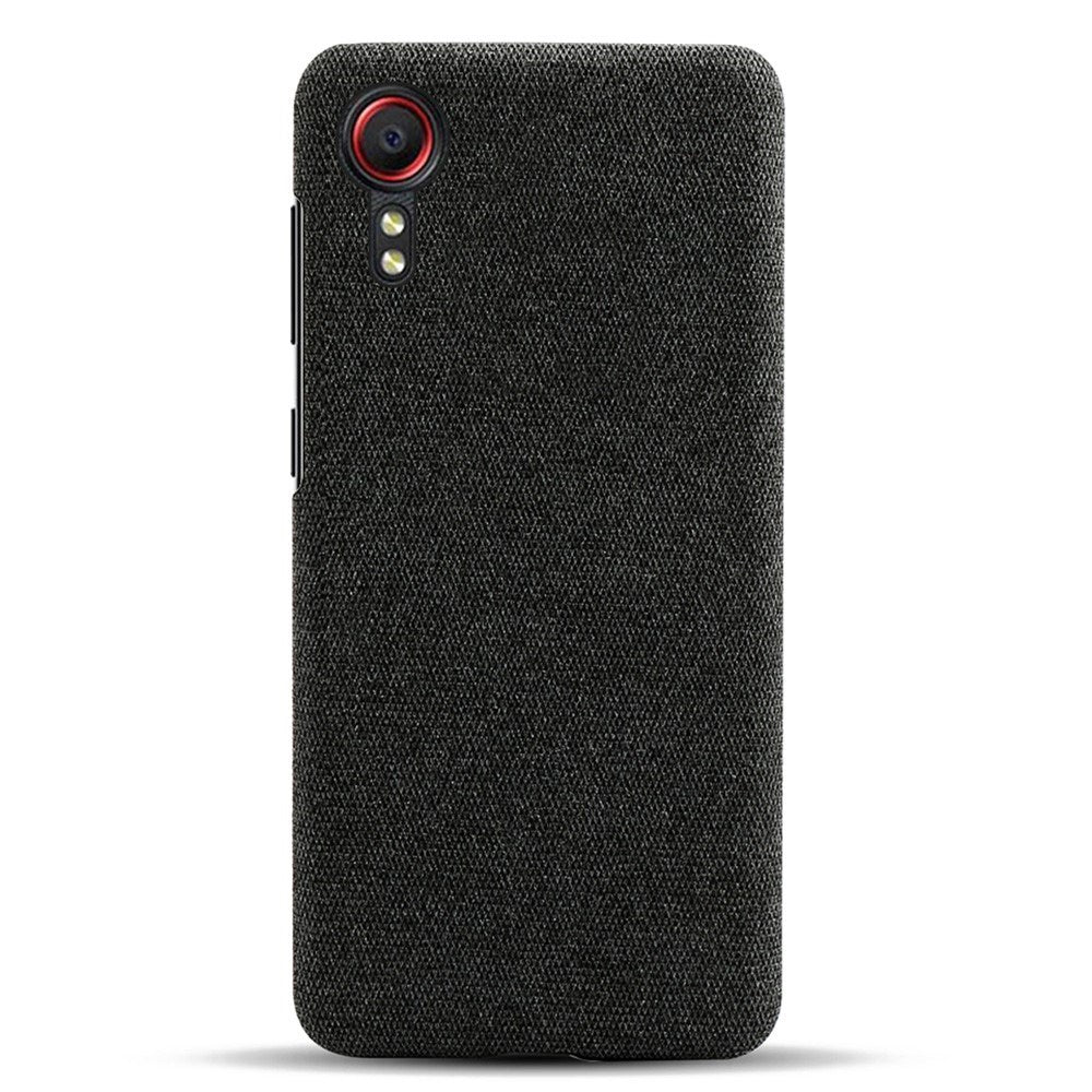 EIDERWOOD Samsung Galaxy Xcover 5 Fabric Coated Plastic Case - Black