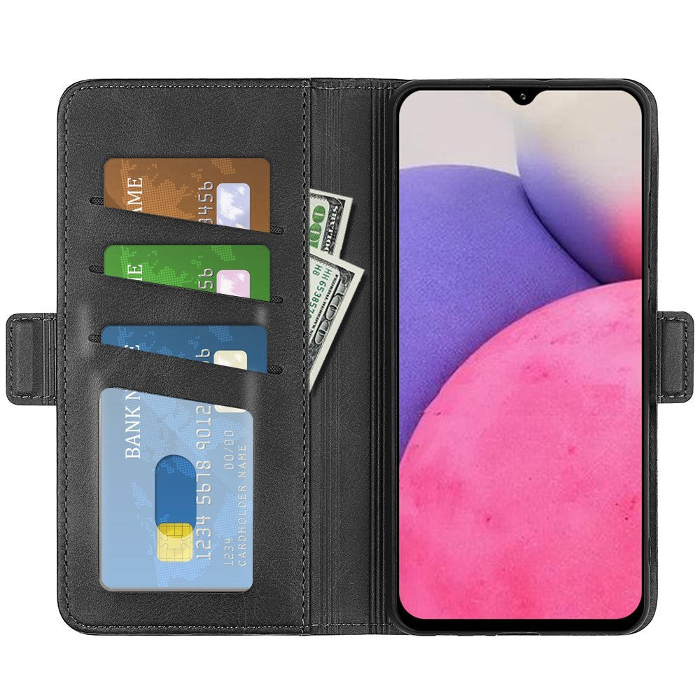 Samsung Galaxy A33 (5G) Neutral Leather Wallet Case - Black