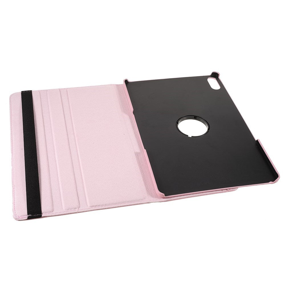Lenovo Tab P12 Pro Leather Case w. 360 Degree Stand Function - Pink