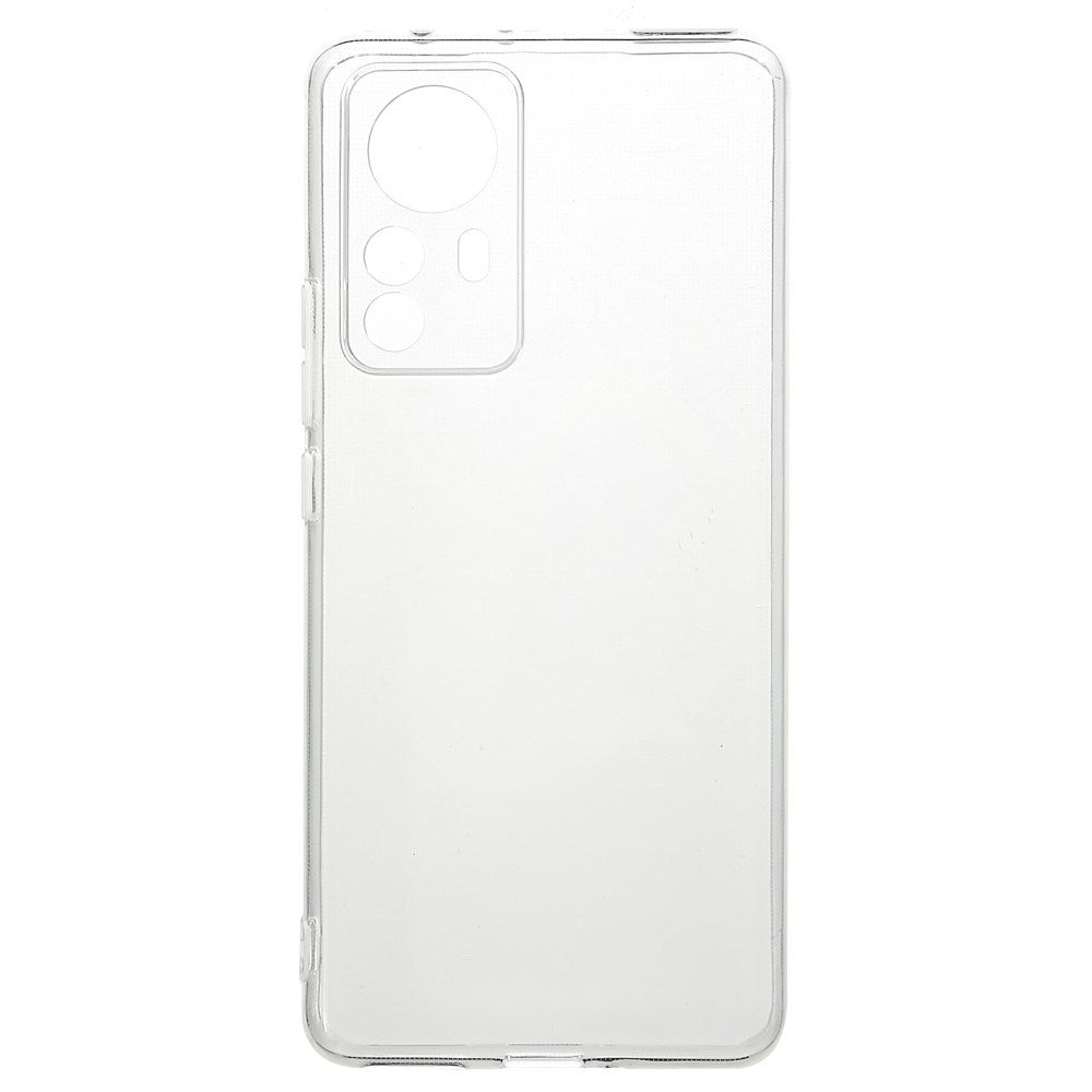 EIDERWOOD Xiaomi 12 Pro Flexible Plastic Back Case - Transparent