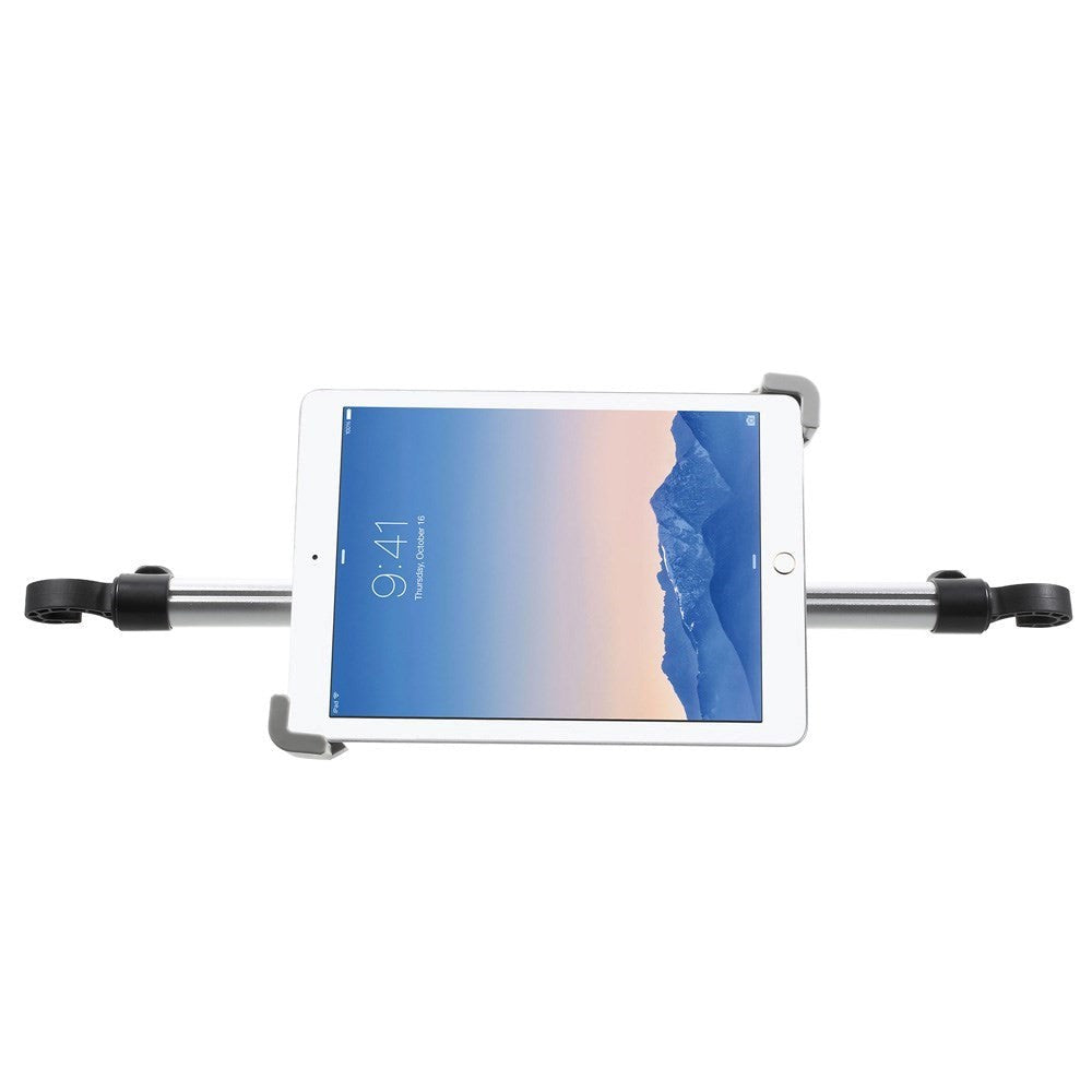 Universal Tablet Holder for Car 7-12" - Silver / Black