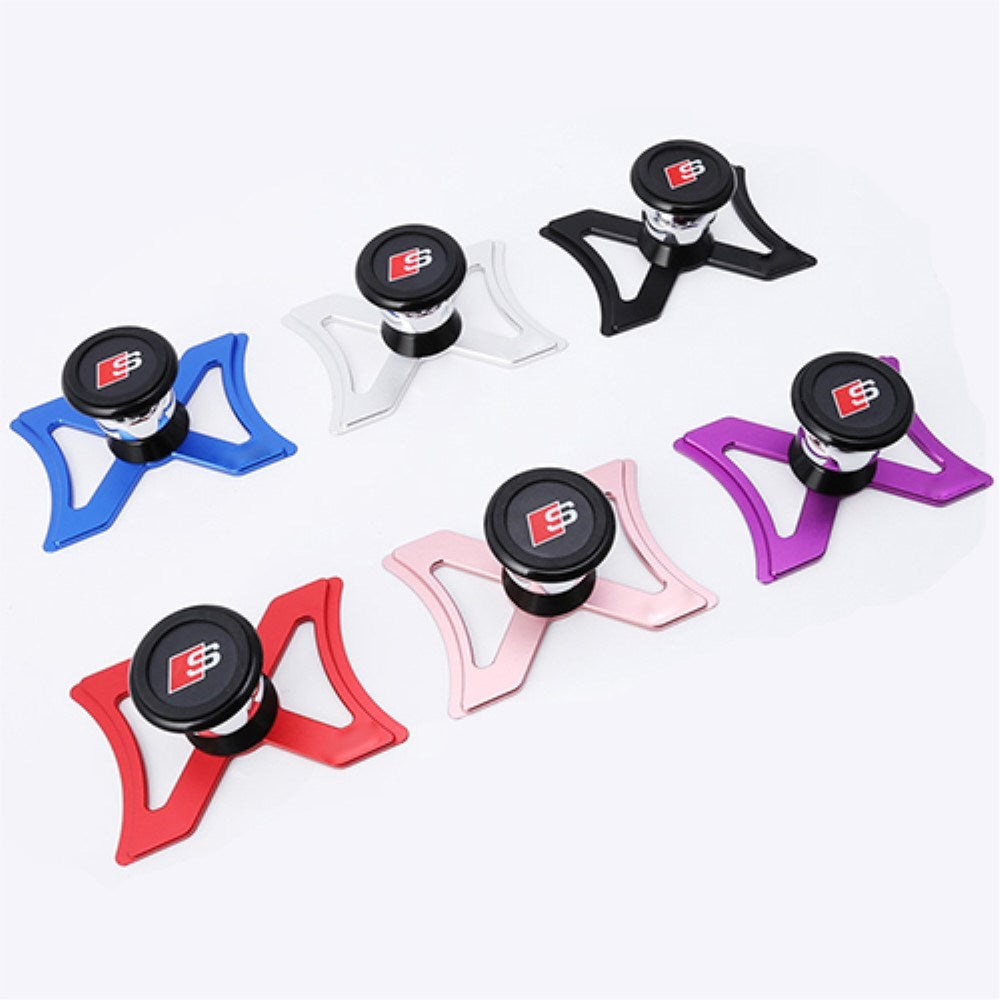 Rotating Magnetic Phone Holder for Audi A3 / S3 (2014 - 2019) - Black