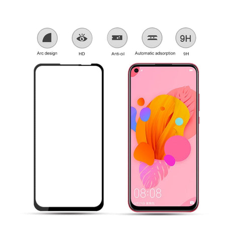 Huawei P20 Lite (2019) AMORUS Screen Protector - Full Fit - Black