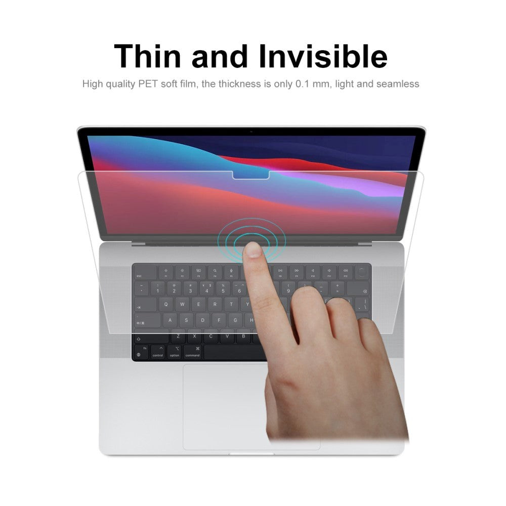 MacBook Pro 16 M1/M2/M3/M4 (2021-2024) Enkay Anti-Glare Protective Film - Transparent