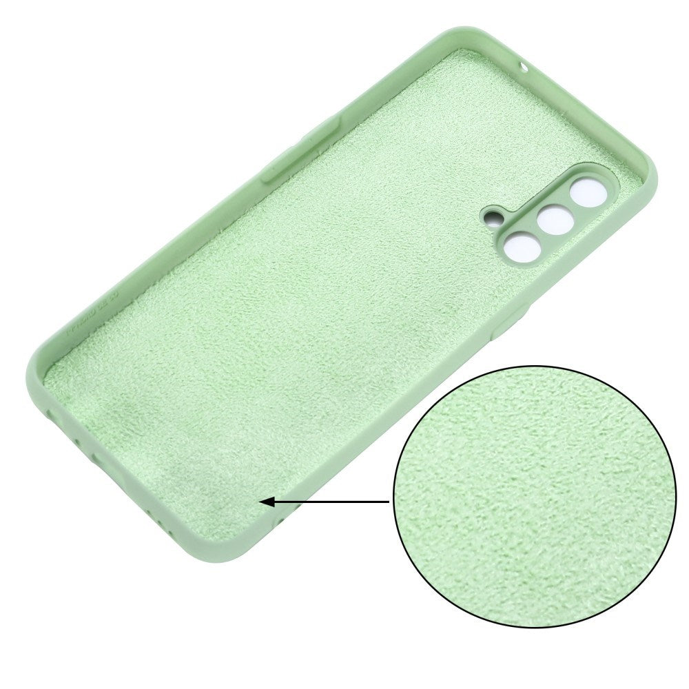 EIDERWOOD OnePlus Nord CE (5G) Liquid Silicone Case w. Strap - Green