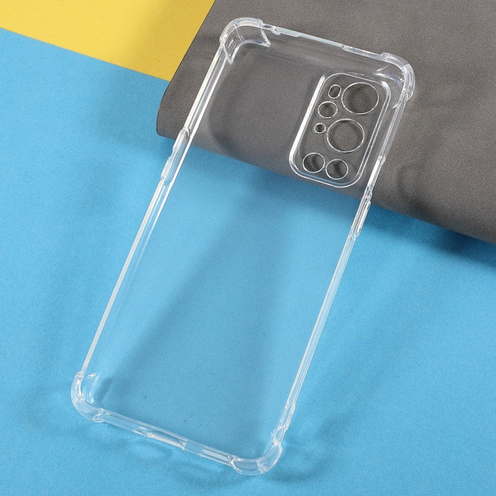 EIDERWOOD OnePlus 9 Pro Plastic Case with Shock Absorbing Corners - Transparent