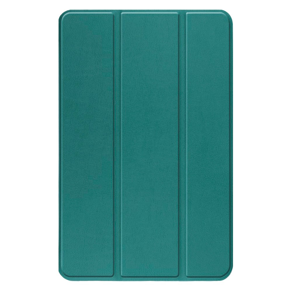 Nokia T20 Tri-fold Flip Case w. Sleep / Wake-up Function - Dark Green