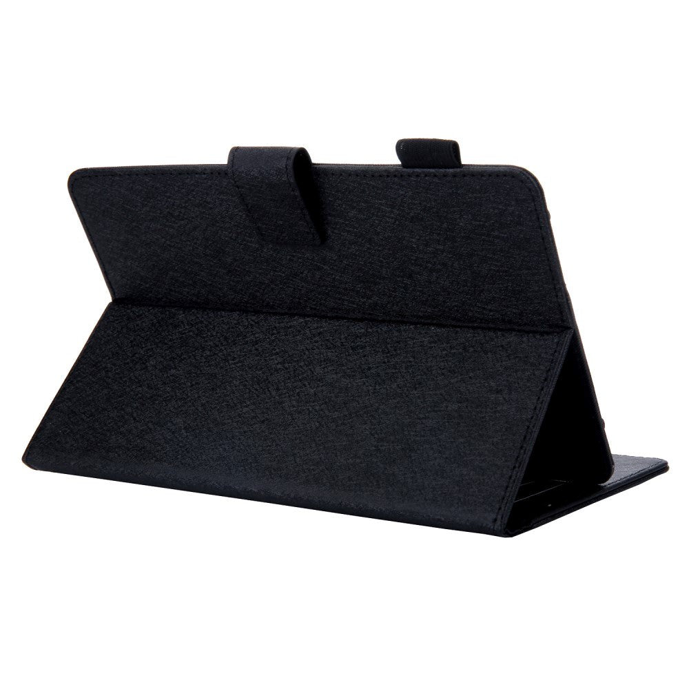 Universal Tablet Leather Case w. Card holder 9-10.5" - Black