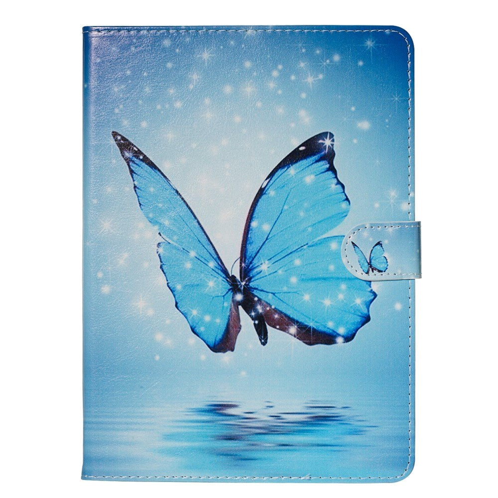 Universal Case w. Blue Butterflies Motif 6-7.5"