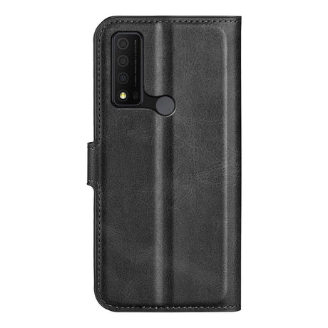 TCL 30 V (5G) Case with Wallet & Stand Function - Black