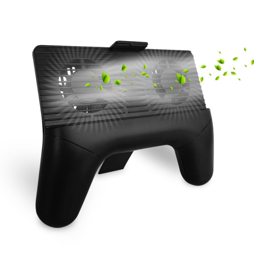 Universal Game Handle with. Built-in Holder - Black