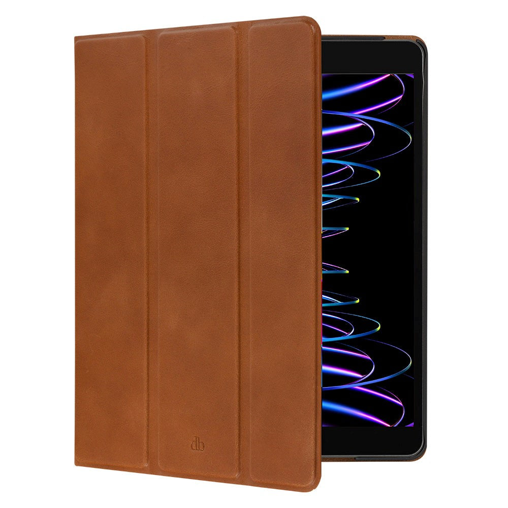 iPad 10.9" (2024/2022) dbramante1928 Risskov Sustainable Leather Flip Cover - Tan