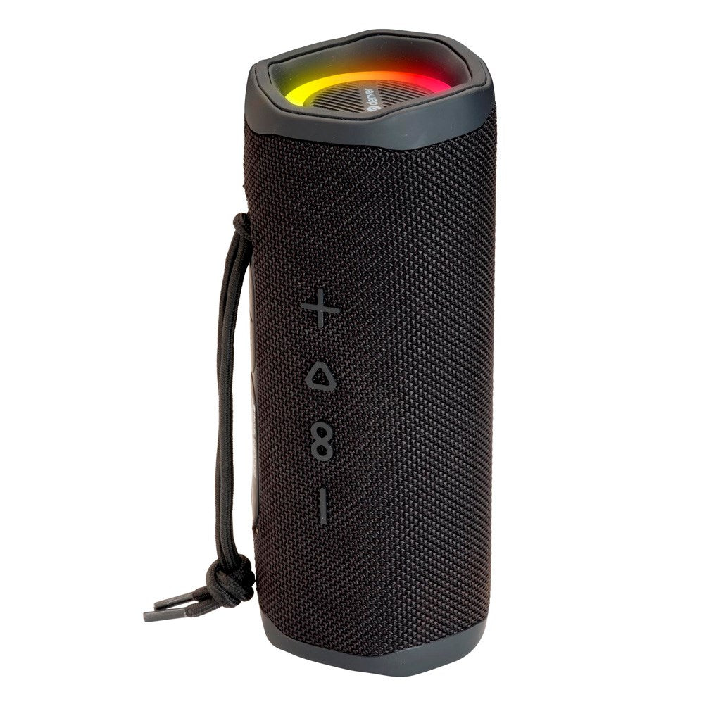 Denver IPX5 Water Resistant Wireless Bluetooth Speaker with Built-in Light - Blue