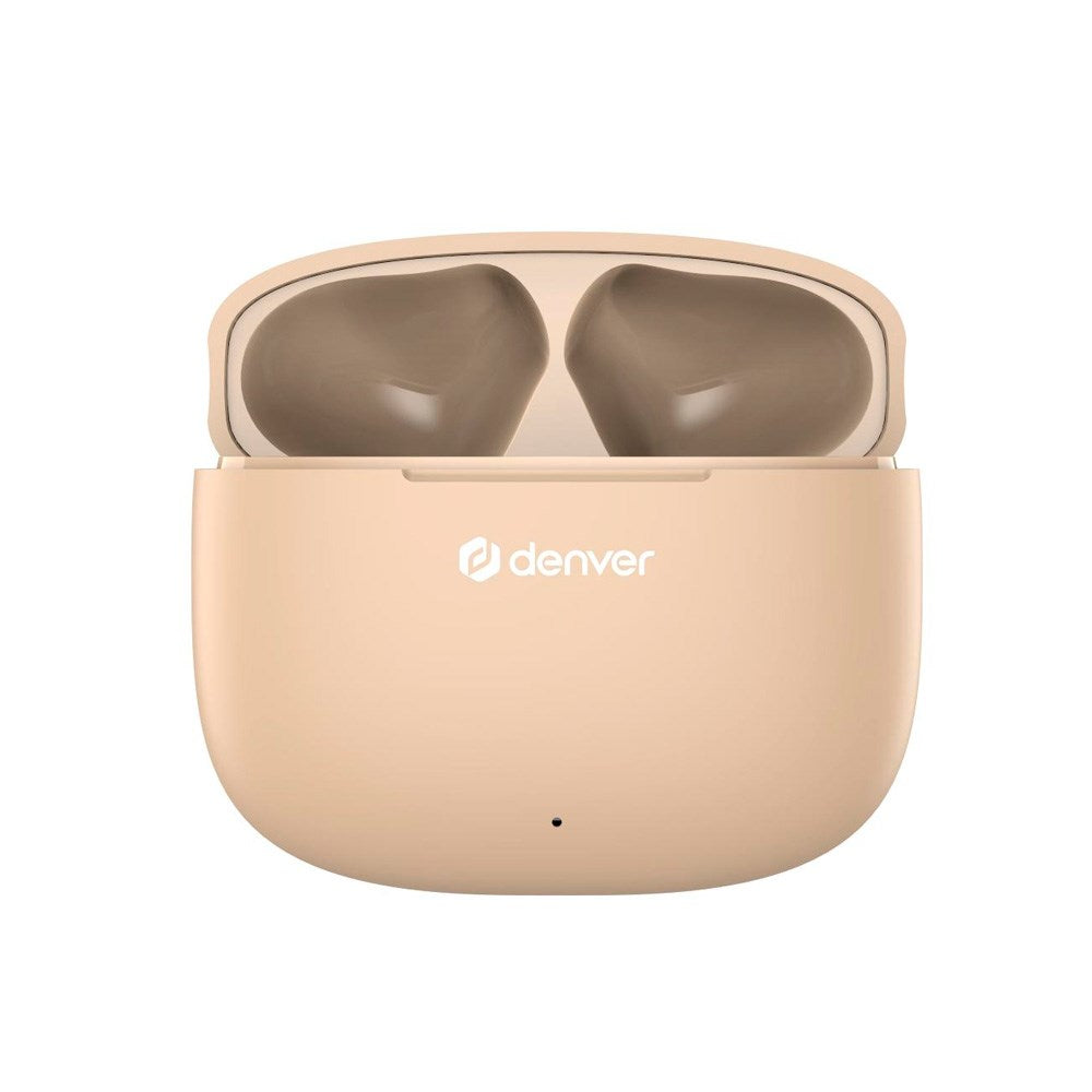 Denver True Wireless Headphones  - In-Ear - Beige