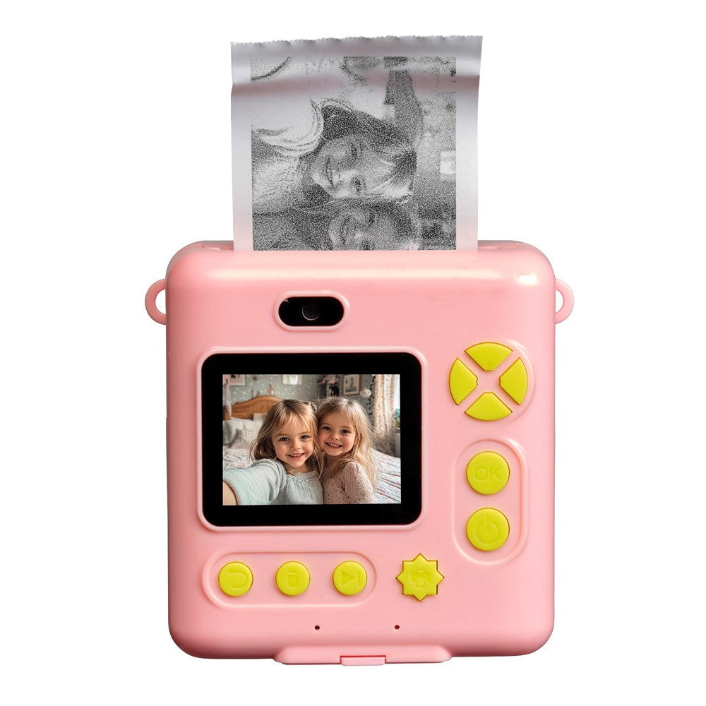 Denver Digital Children's Camera with Built-in Thermal Printer - Pink