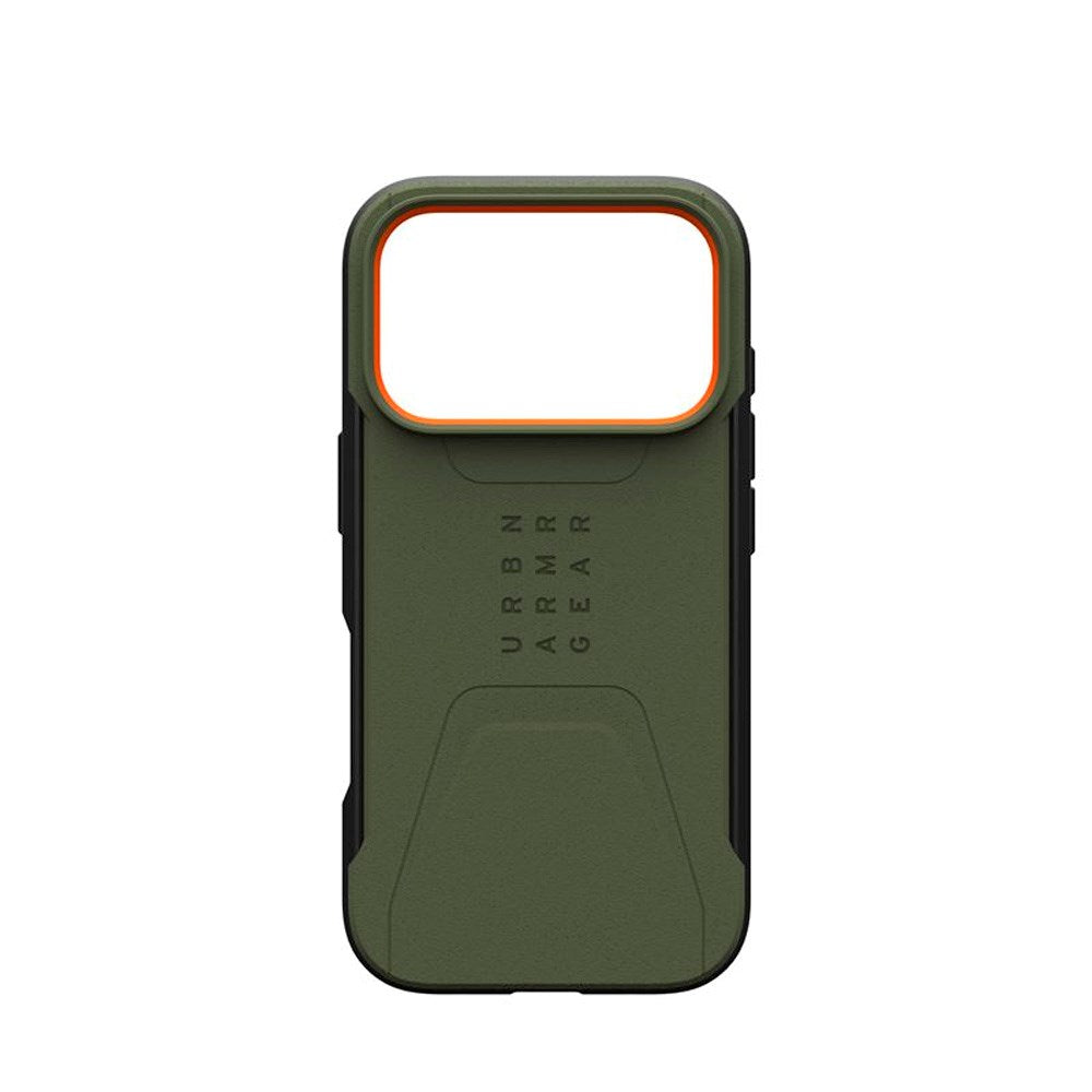iPhone 17 Pro UAG Civilian Case - MagSafe Compatible - Green / Orange