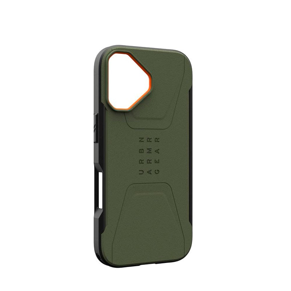 iPhone 17 UAG Civilian Case - MagSafe Compatible - Green / Orange