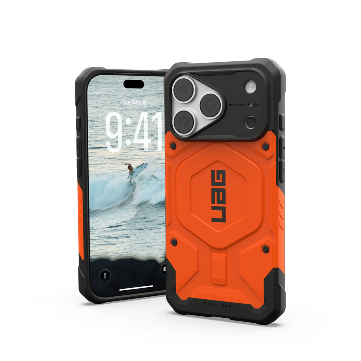 iPhone 18 Pro / 17 Pro UAG Pathfinder Case - MagSafe Compatible - Orange
