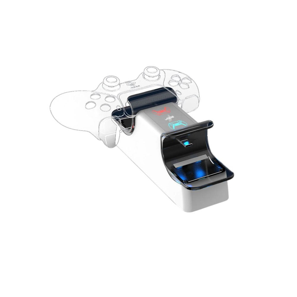 uRage Charging Station for PS5 Controllers - White