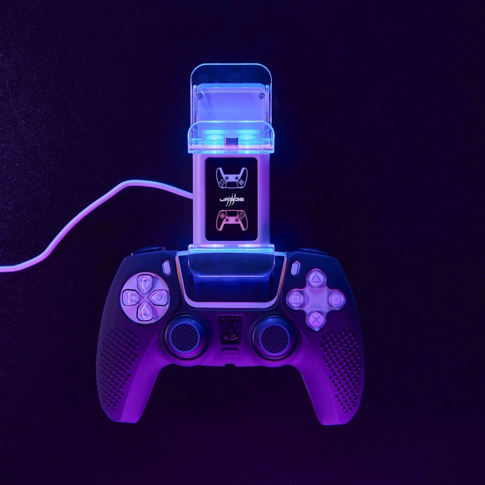 uRage Charging Station for PS5 Controllers - White