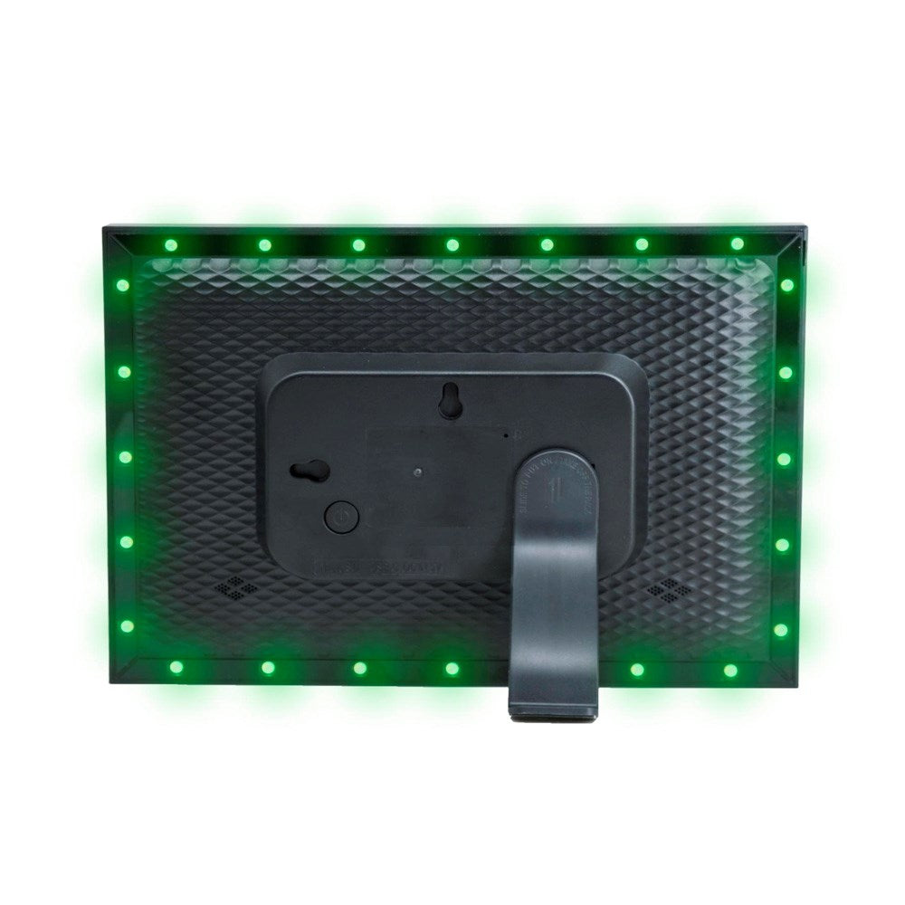 Denver 10.1" Digital WiFi Photo Frame with Frameo Photo Software & Light - Black