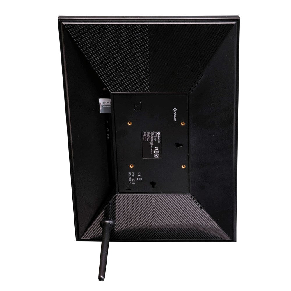 Denver HD Digital WiFi Photo Frame with Frameo Photo Software - 15.6" / 16GB - Black