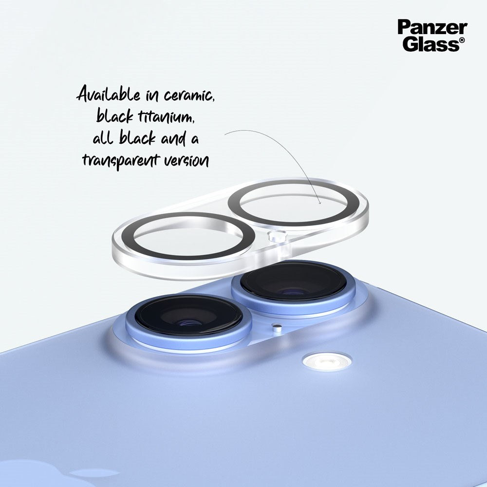 iPhone 16 / 16 Plus PanzerGlass Hoops - Camera Protection - Transparent