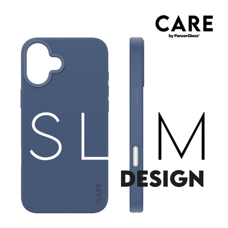 CARE by PanzerGlass iPhone 16 Plus FASHION Fearlessly Fashionable Case - MagSafe Kompatibel - Coronet Blue