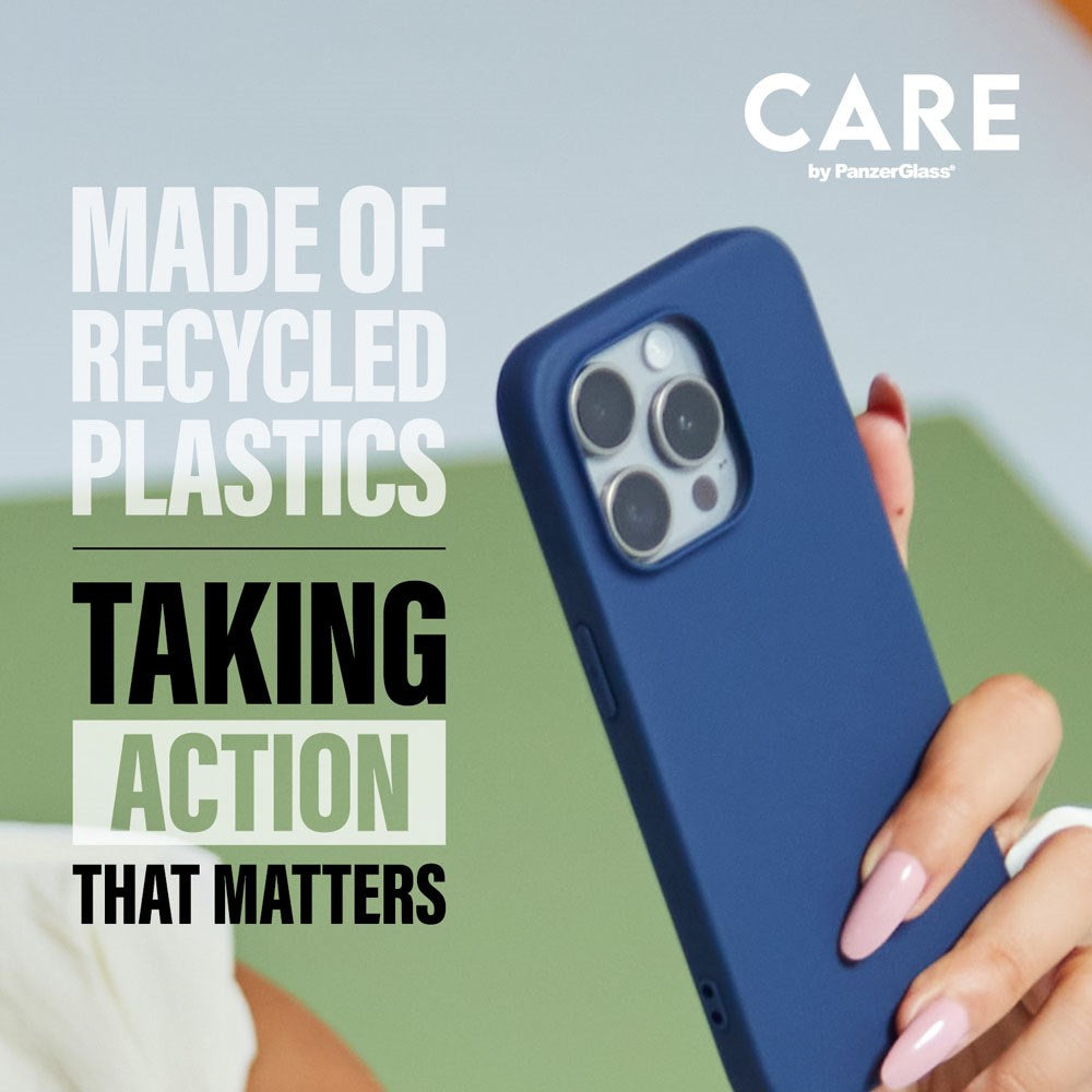 CARE by PanzerGlass iPhone 16 Plus FASHION Fearlessly Fashionable Case - MagSafe Kompatibel - Coronet Blue