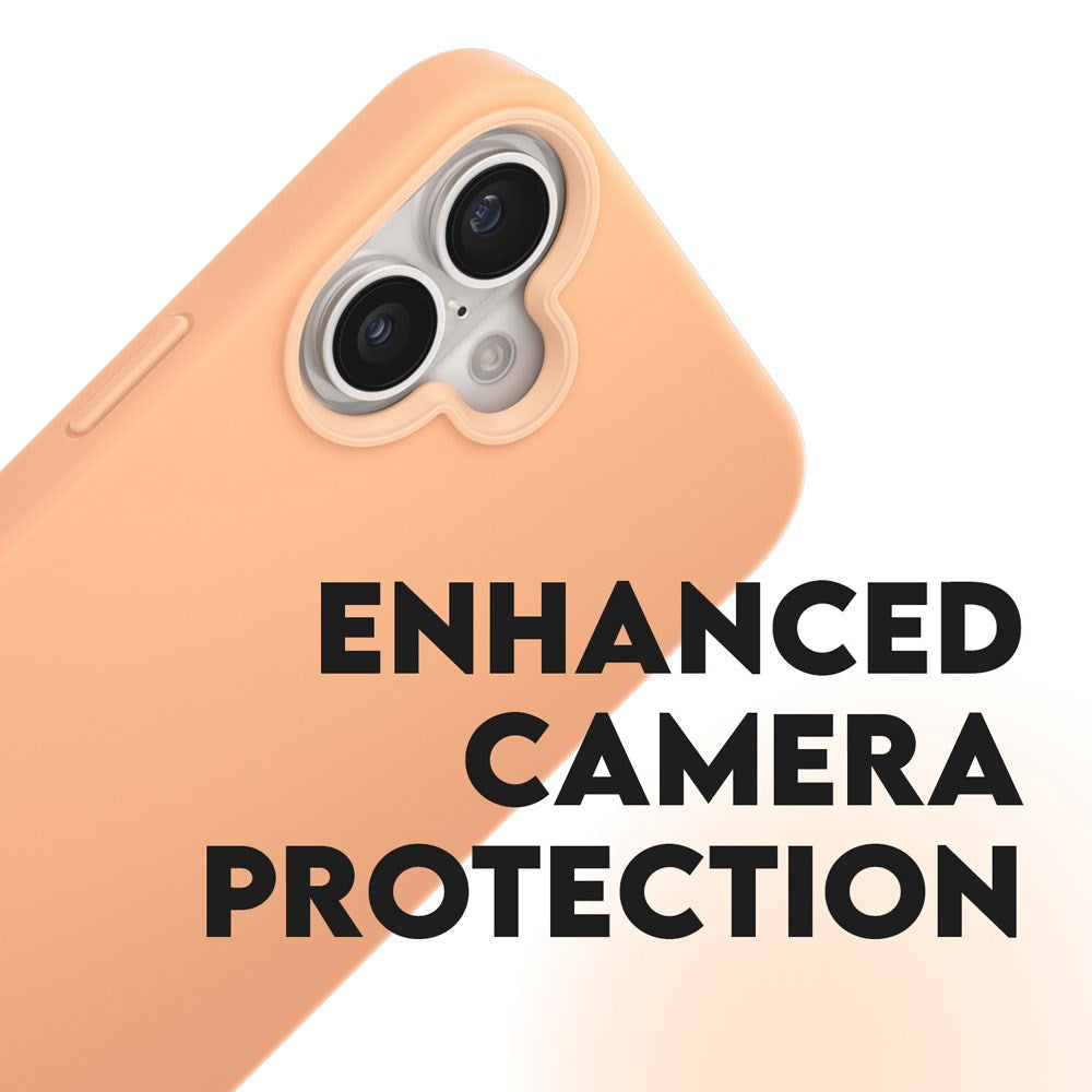 CARE by PanzerGlass iPhone 16 Plus FASHION Fearlessly Fashionable Case - MagSafe Kompatibel - Peach Fuzz