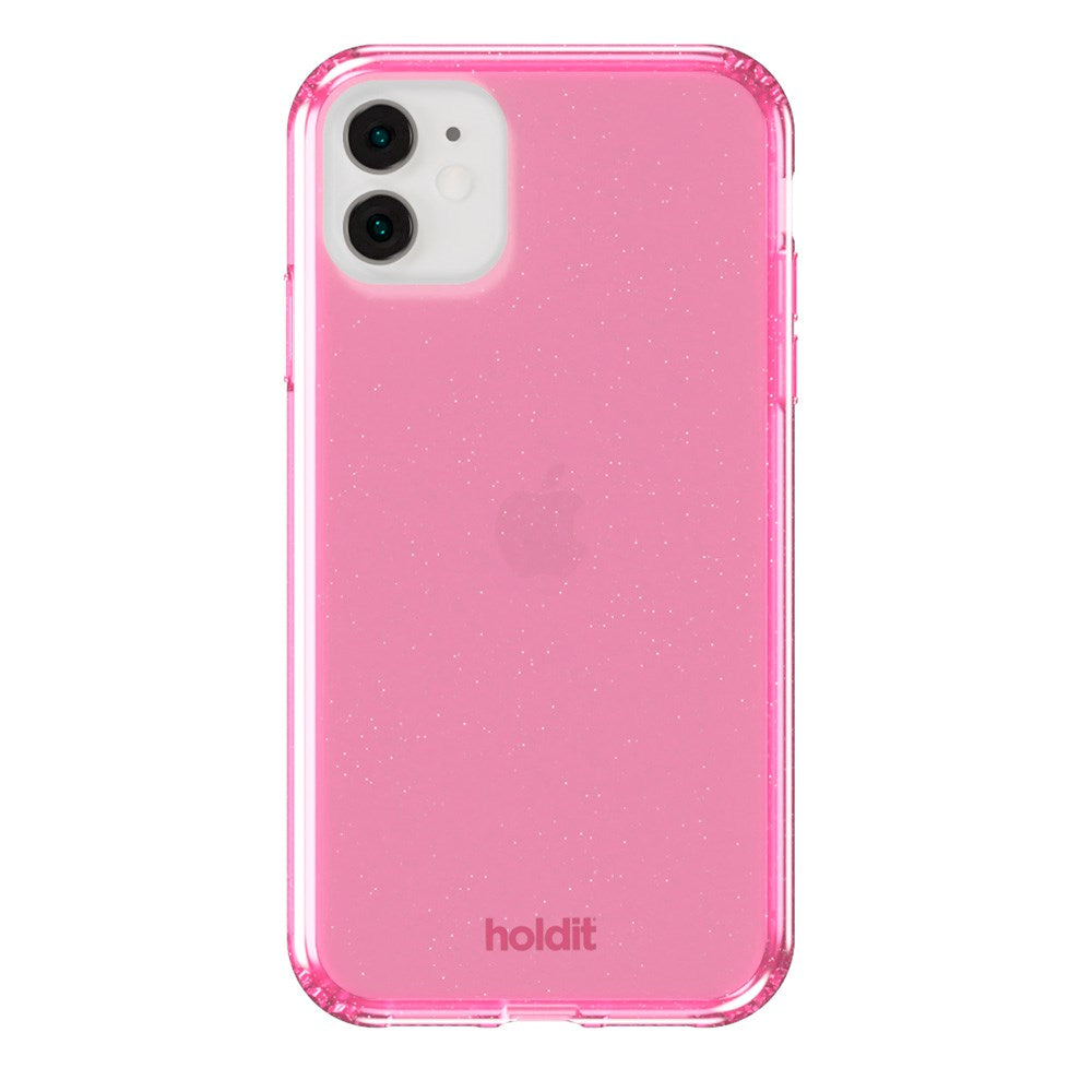 Holdit iPhone 11 / XR Glitter Case - Pink
