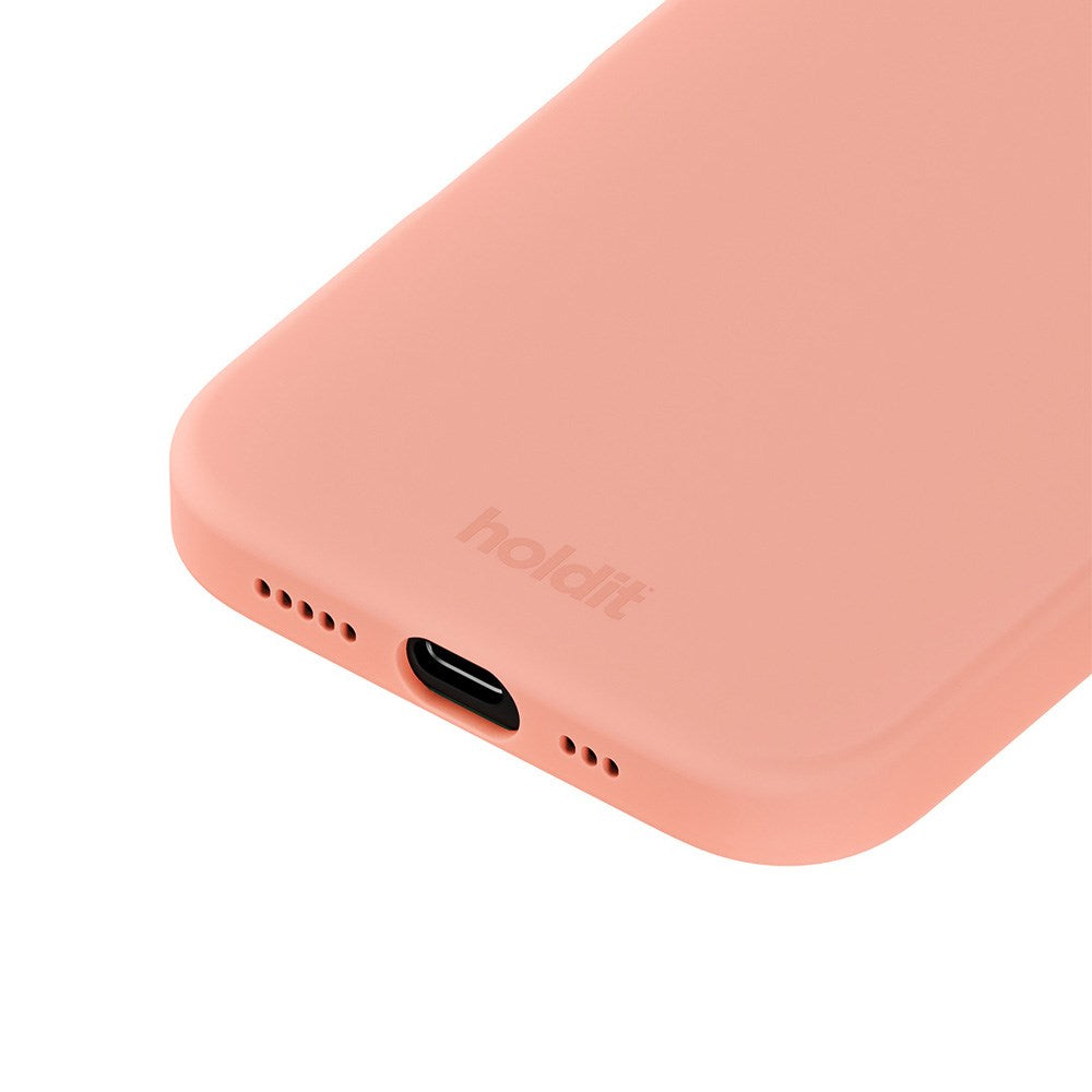 Holdit iPhone 16 Soft Touch Silikone Case - Pink Grape