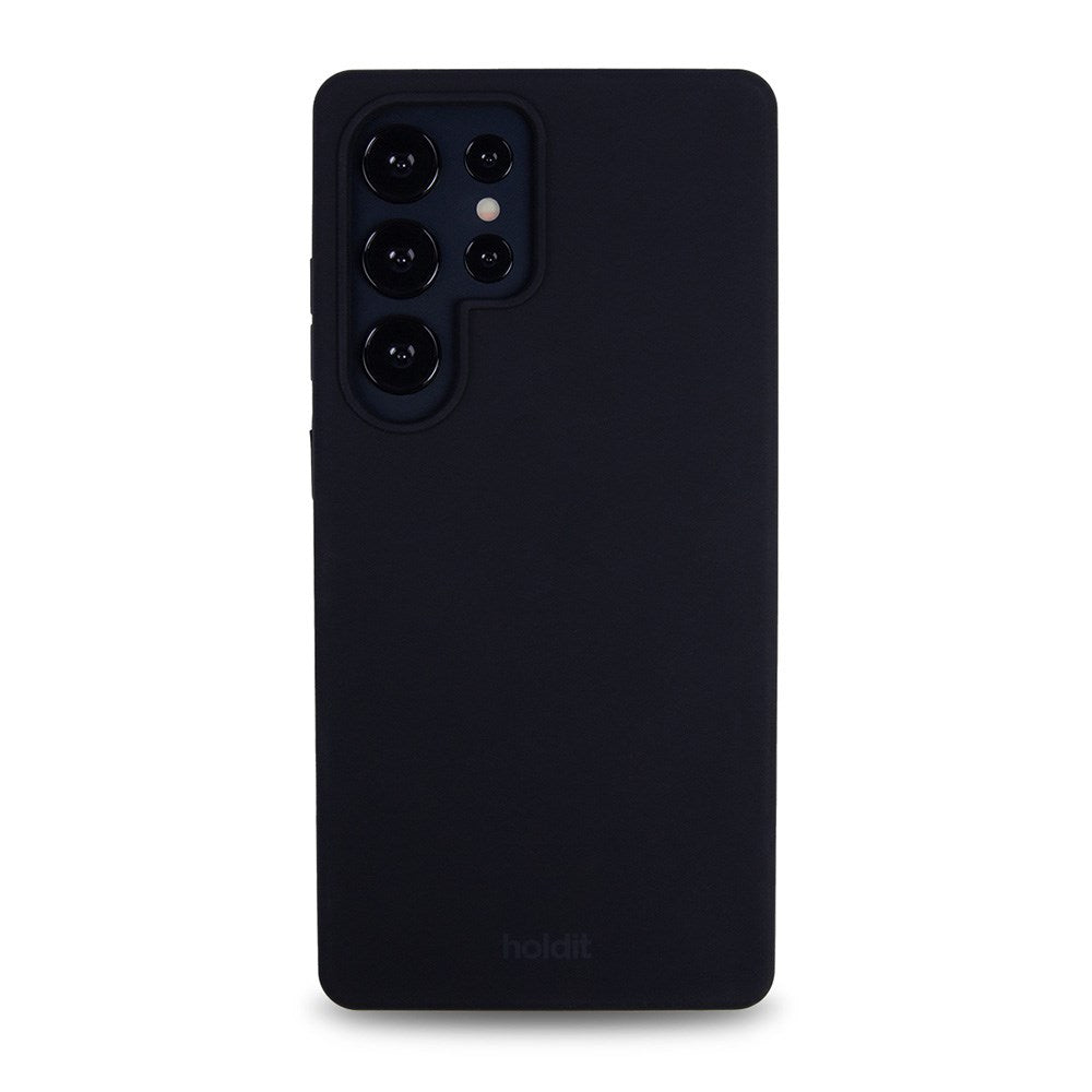 Holdit Samsung Galaxy S25 Ultra Soft Touch Silicone Case - Black