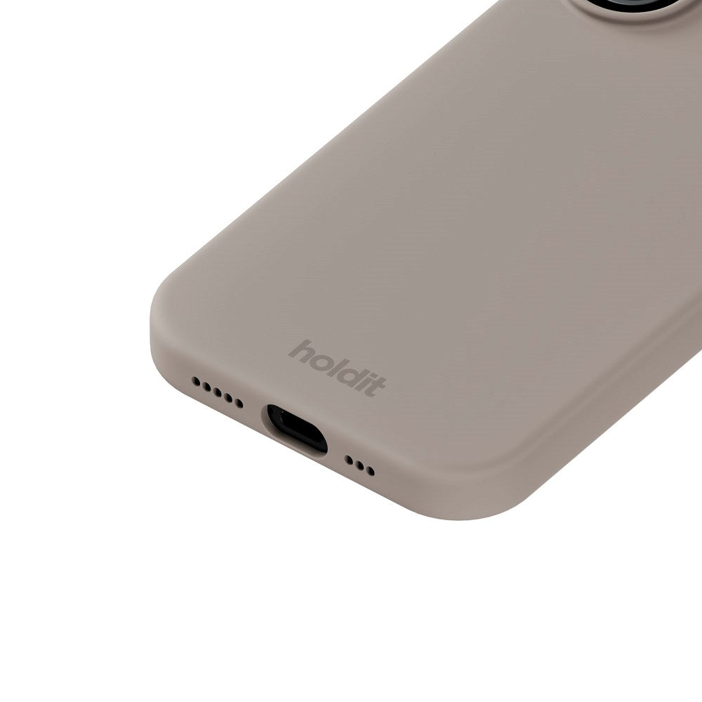 Holdit iPhone 17 Soft Touch Silicone Case - Taupe