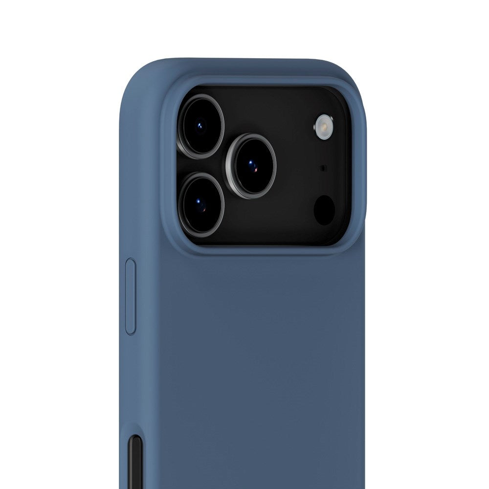 Holdit iPhone 17 Pro Max Soft Touch Silicone Case - Pacific Blue