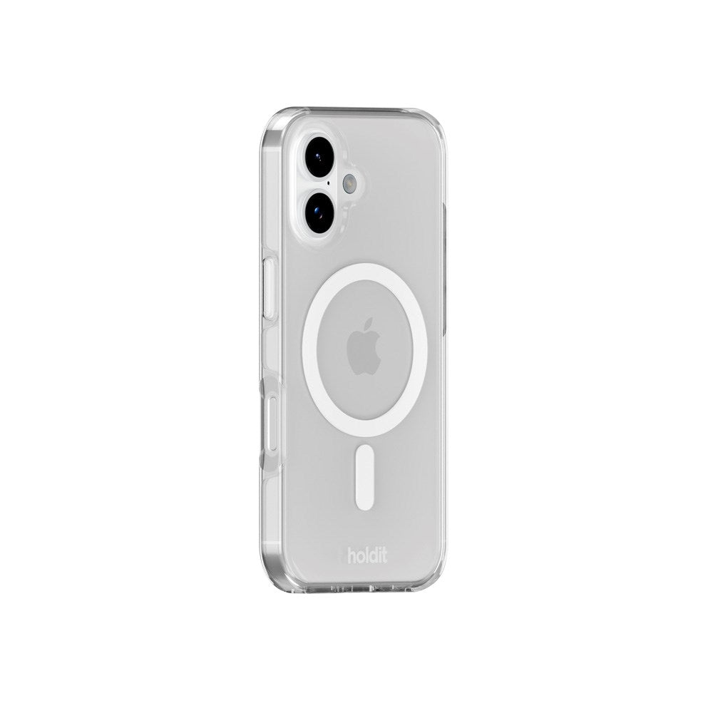 Holdit iPhone 17 MagSafe Case - Transparent / White