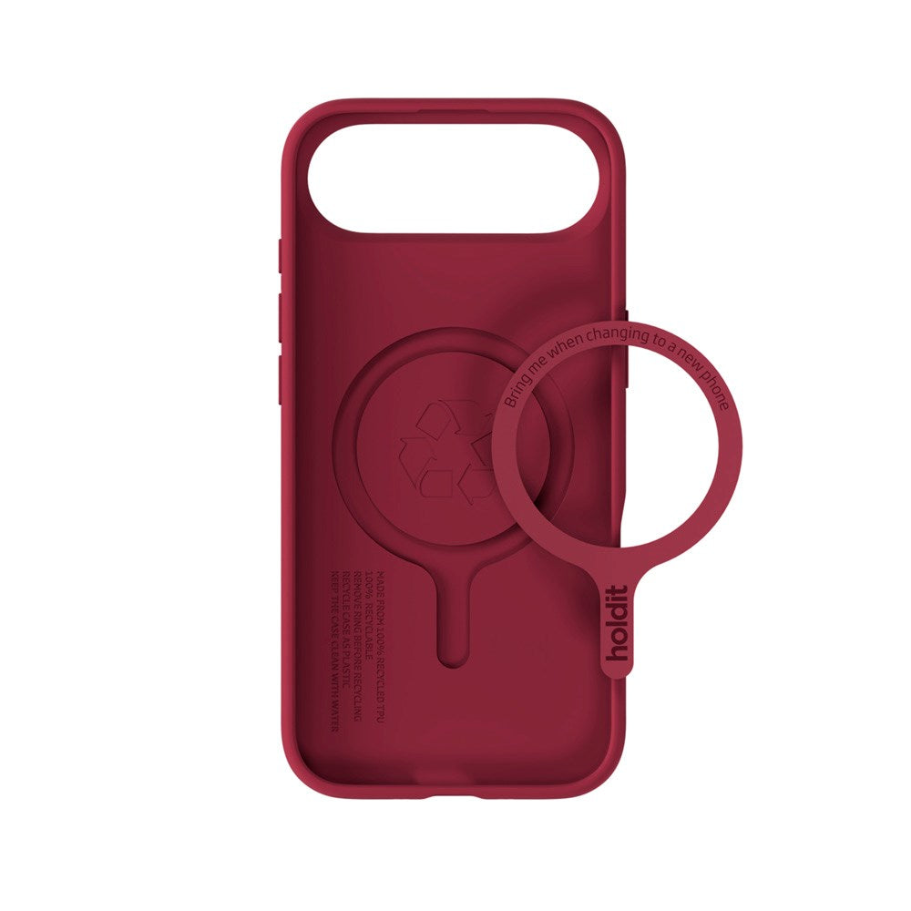 Holdit iPhone Air Soft MagSafe Case - Red Velvet