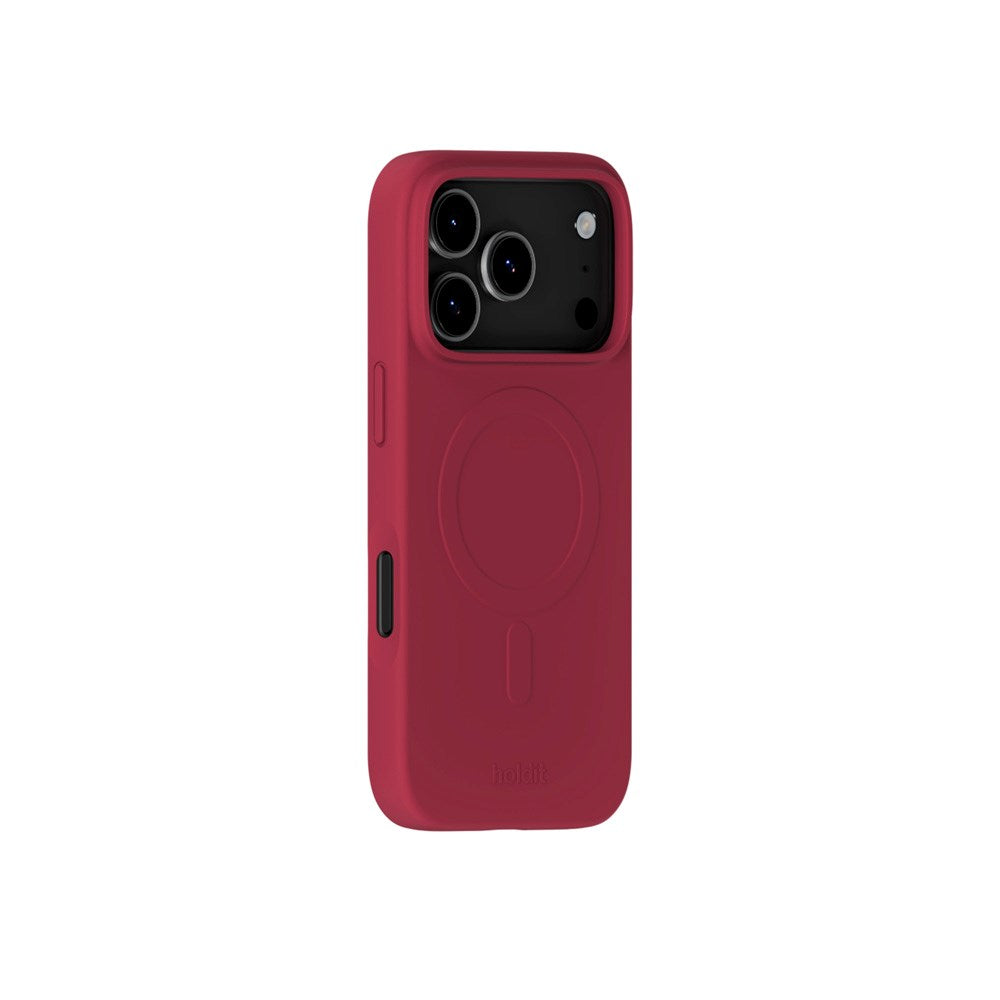 Holdit iPhone 17 Pro Max Soft MagSafe Case - Red Velvet