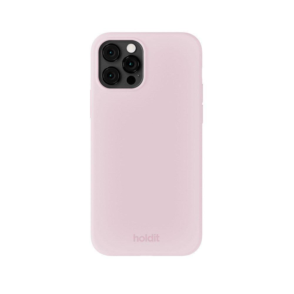 Holdit iPhone 12 / 12 Pro Soft Touch Silikone Case - Pale Pink