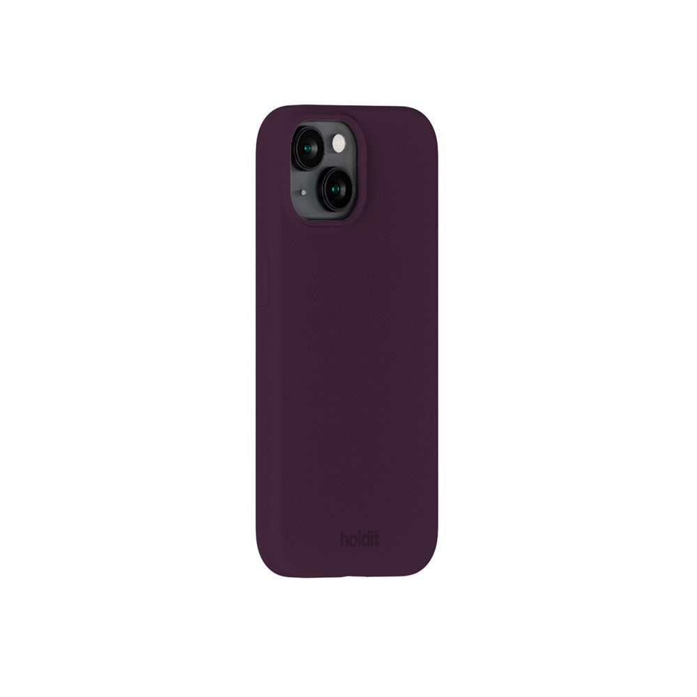 Holdit iPhone 14 / 13 Soft Touch Silikone Case - Deep Plum