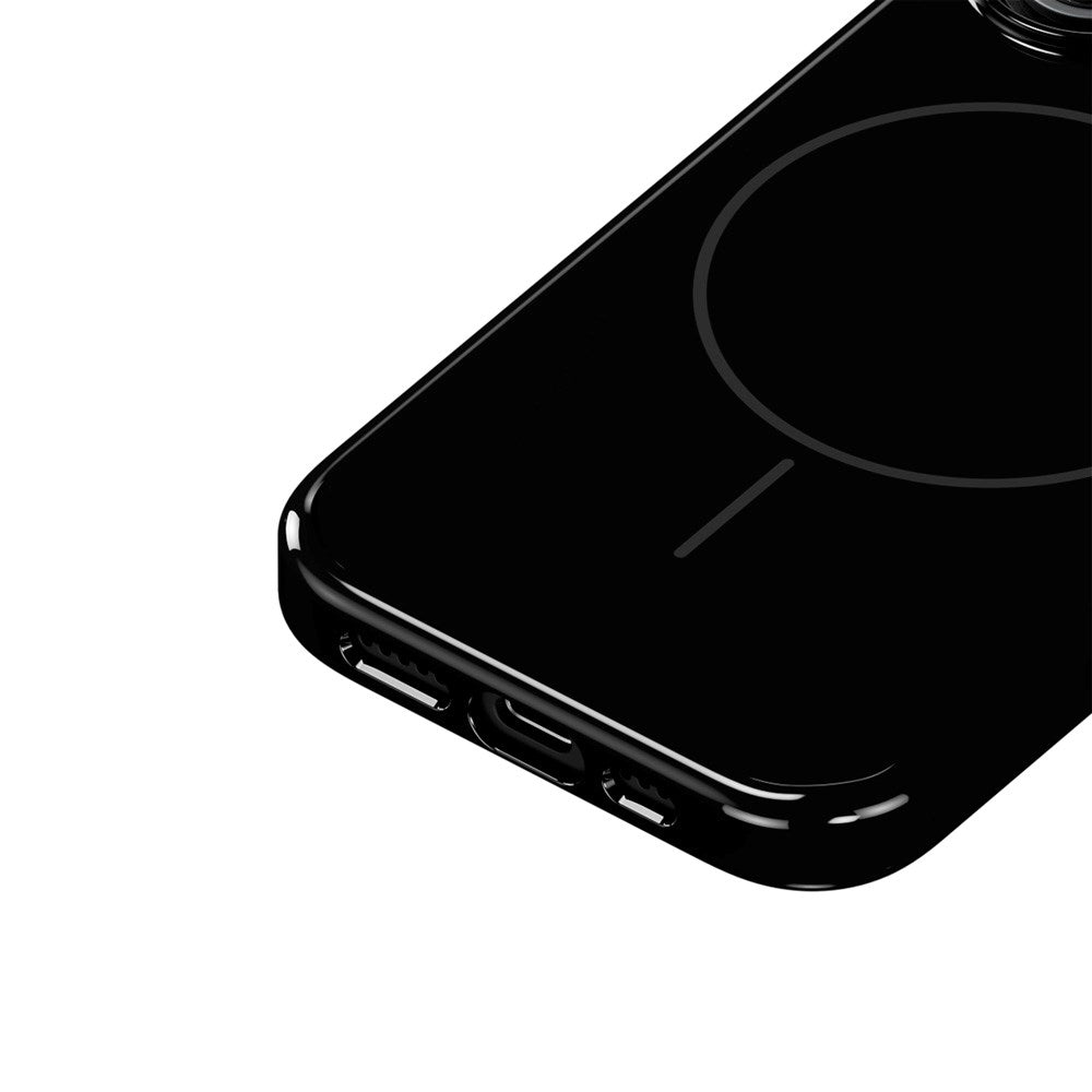 Holdit iPhone 16 Mono Case - MagSafe Compatible - Black / Gray