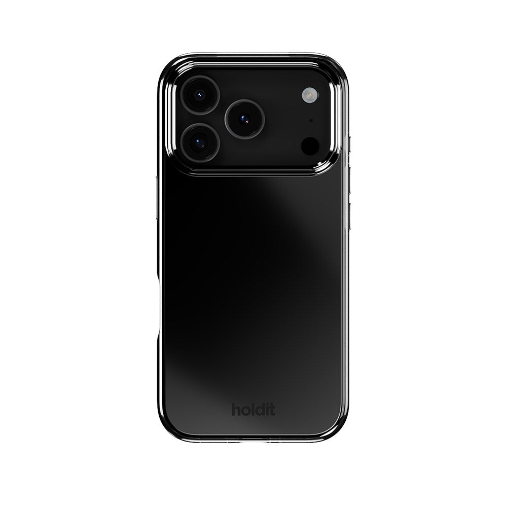 Holdit iPhone 17 Pro Mirror Case - MagSafe Compatible - Black